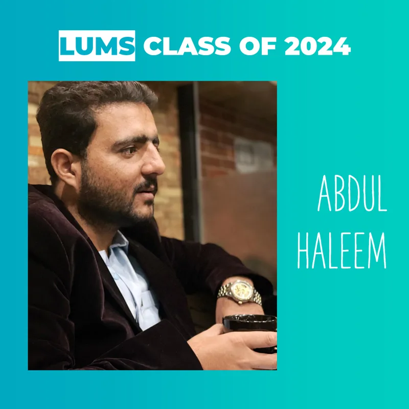 Abdul Haleem, Class of 2024